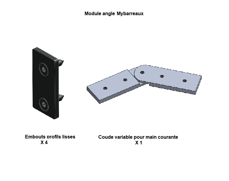 Kit angle Mybarreaux