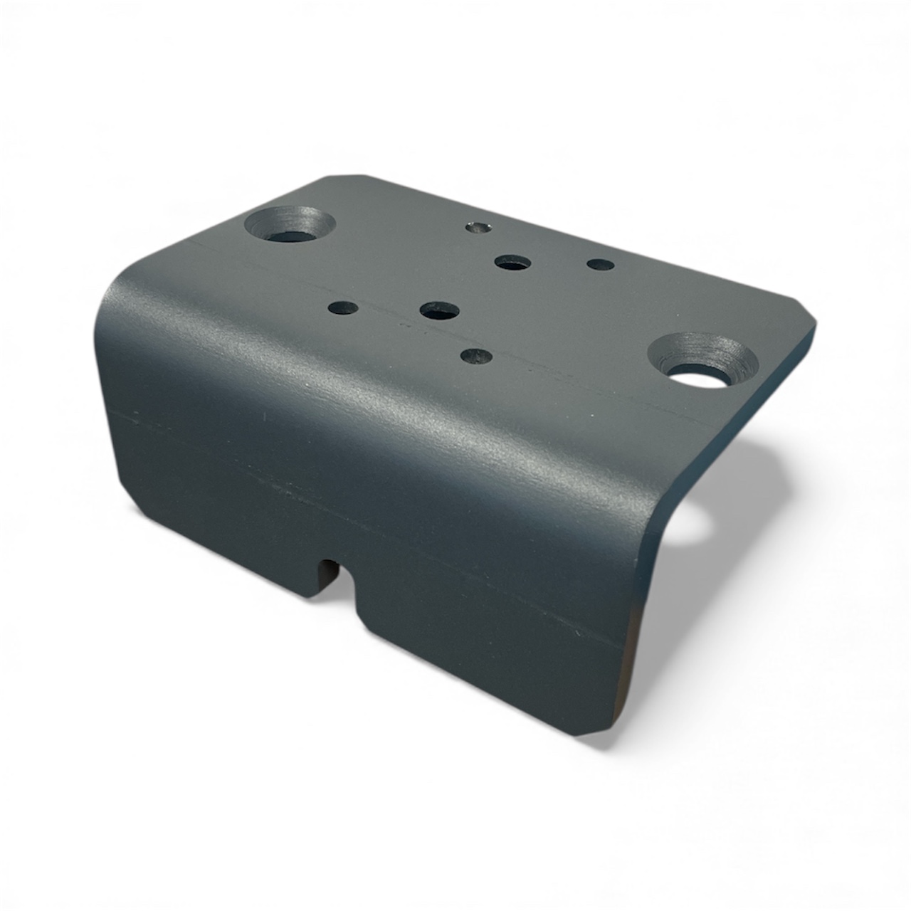 Platine en L pour mur de 100mm et hauteur supérieur à 1280mm